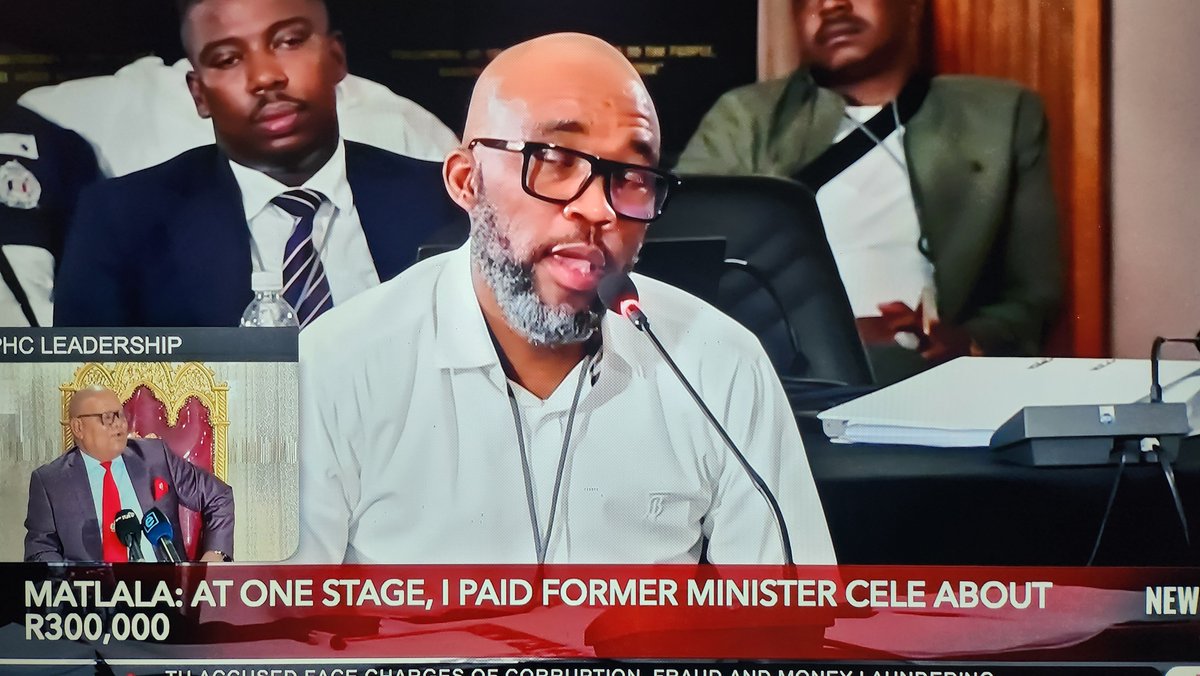 bernimator's tweet image. Vusumuzi &apos;Cat&apos;Matlala claims he paid Bheki Cele R300 000 at one stage and also R200 000 at another stage.