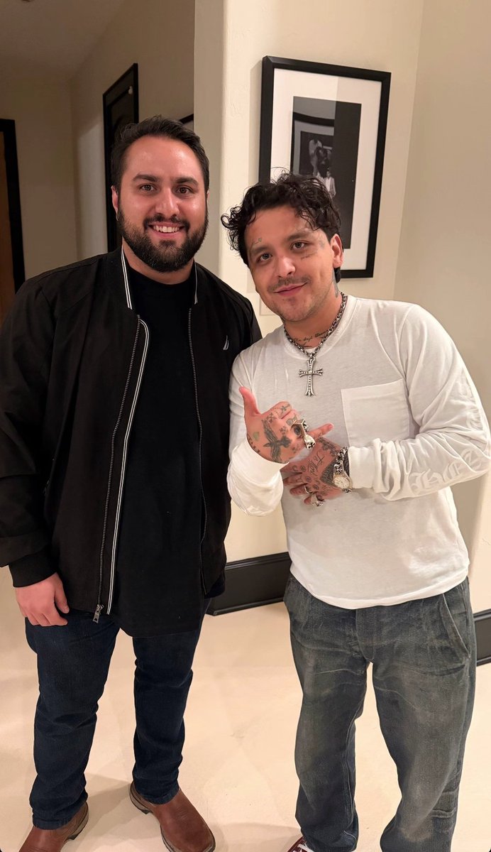 Christian con el chef Paul Rodríguez… ¡qué guapos los dos, de verdad! 🔥✨