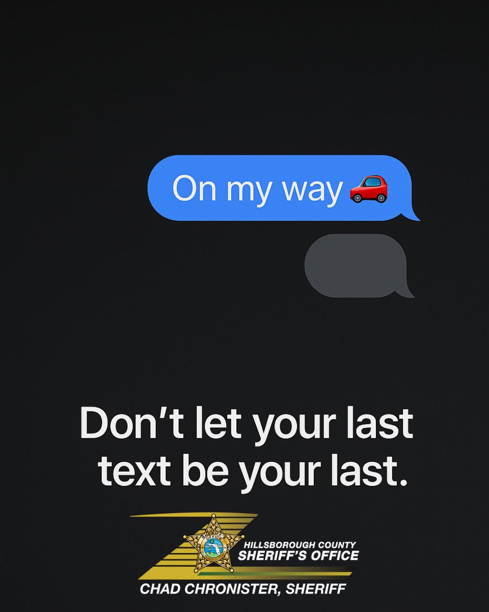 HCSOSheriff's tweet image. Headed to your Thanksgiving plans? Keep your eyes on the road and your phone down.
#teamHCSO is reminding you: no text is worth your life!🚗🍗