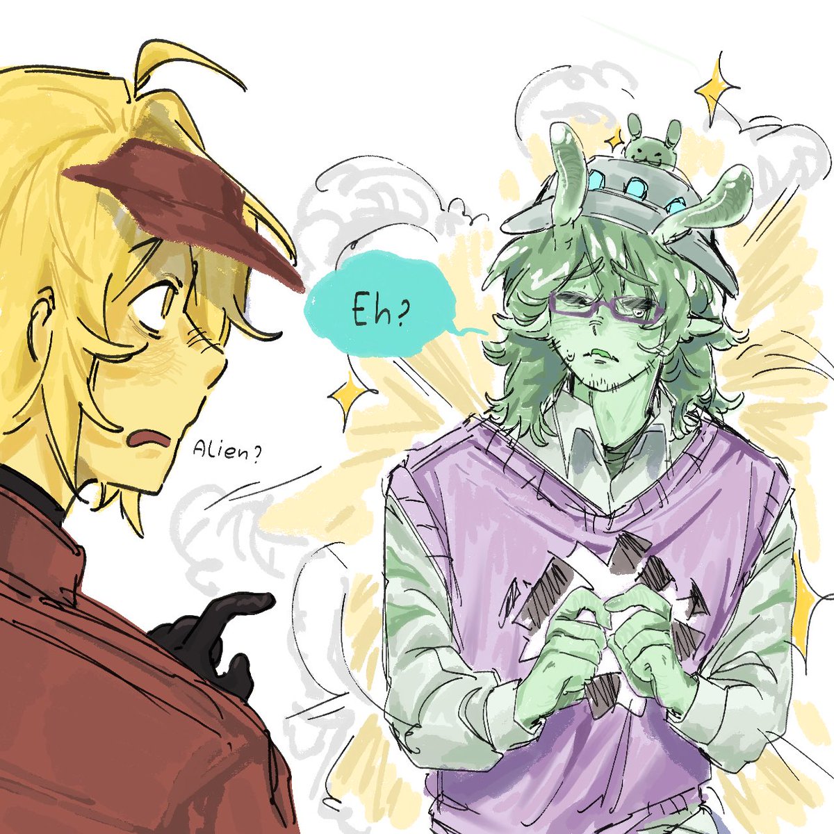 Hmm👽👽 #pizzaBurger #007n7 #elliot