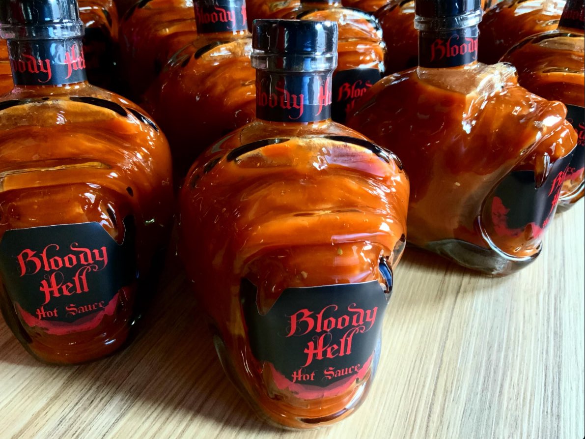 BloodyhellHS's tweet image. Come over and say hi to us December 6th/7th at the Ryde Pier Ferry Terminal, try some samples and tunes to kick off the holidays!
🔥🔥🔥🔥🔥🔥🔥   
Bloody Hell Hot Sauce®    
★ Bloodyhellhotsauce.com ★
#bloodyhellhotsauce #familybusiness
#hotsauce #habanero #chipotle #mango ★