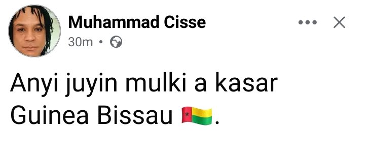 Anyi juyin mulki a kasar Guinea Bissau 🇬🇼.