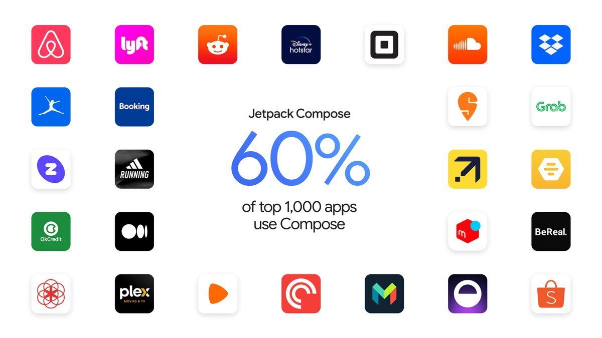 AristiDevs's tweet image. Compose ya es un estándar. Google lo recomienda para nuevos proyectos y casi todo lo nuevo en Android gira alrededor de él.