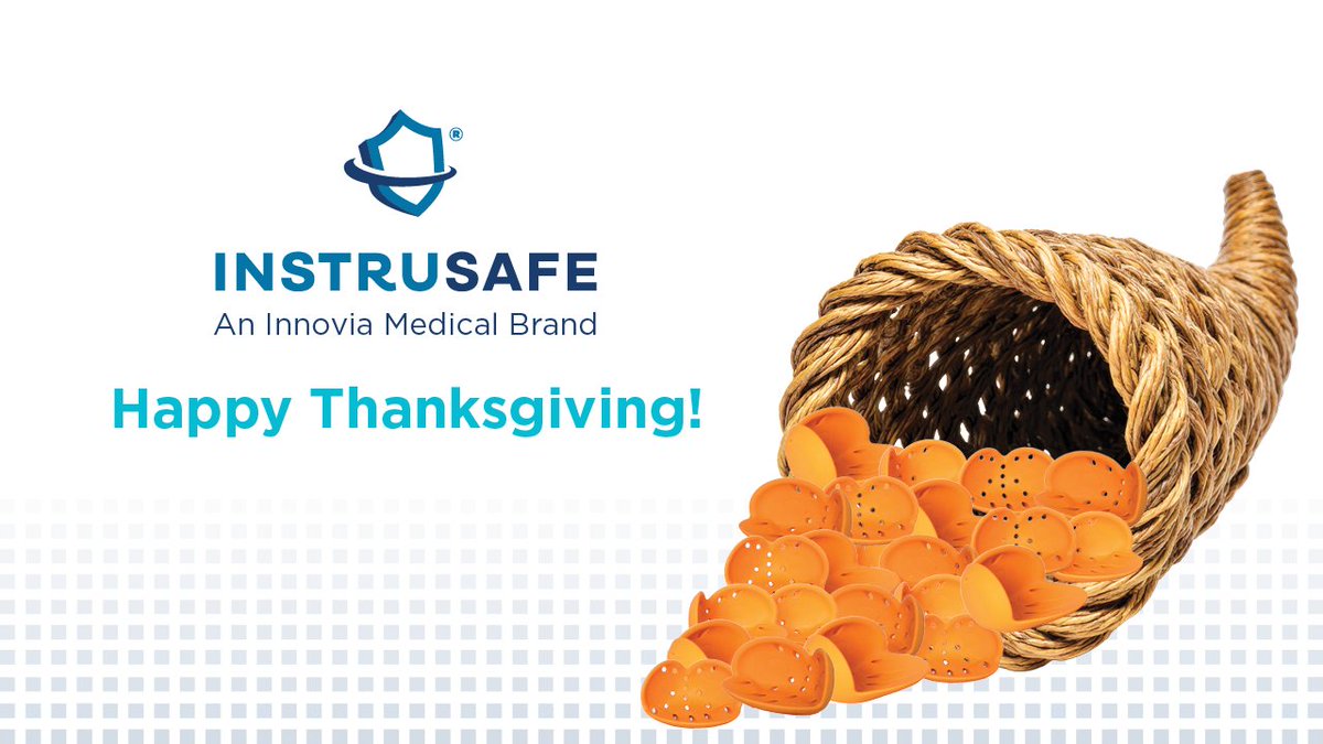 InstruSafe's tweet image. This #Thanksgiving, we are thankful for all our customers and our dedicated sales reps who help make our business go. #InstruSafe #SterileProcessing #SPD