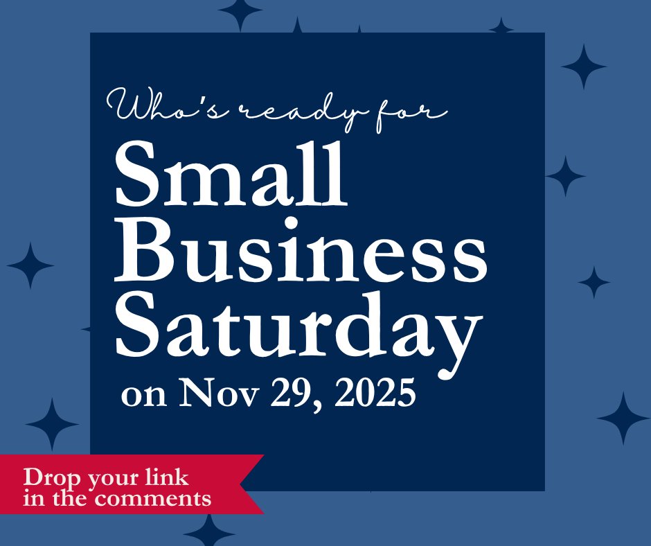 gcsbdc's tweet image. Small purchases make a big difference! 💙 Support your local businesses this #SmallBusinessSaturday and every day. Drop your small business website link in the comment section! #ShopSmall