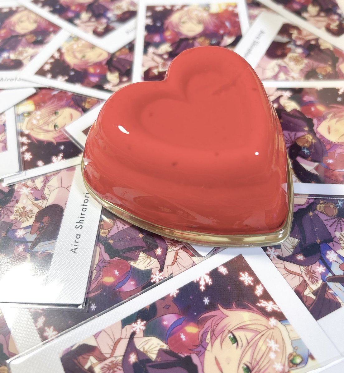 0gre_light's tweet photo. ハートのケーキ可愛いです💓🎀 https://t.co/JW6aQ5nmKx