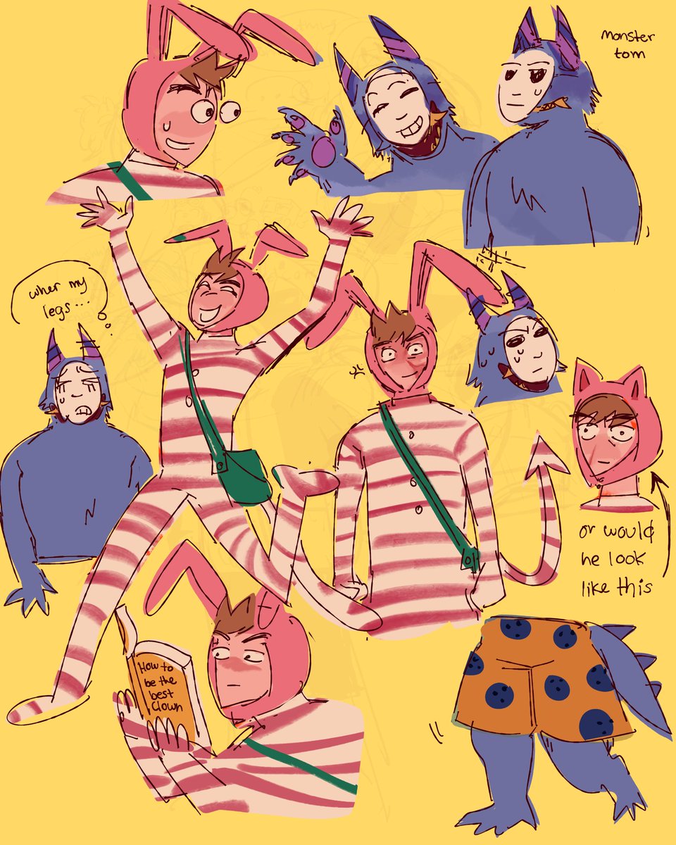 popee tord kedamono tom #eddsworld