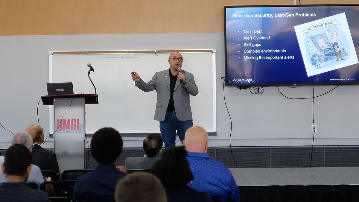 For more than a decade, STLCyberCon has brought together industry leaders, academics, students and alumni to explore emerging trends in cybersecurity. Learn more: blogs.umsl.edu/news/2025/11/1…