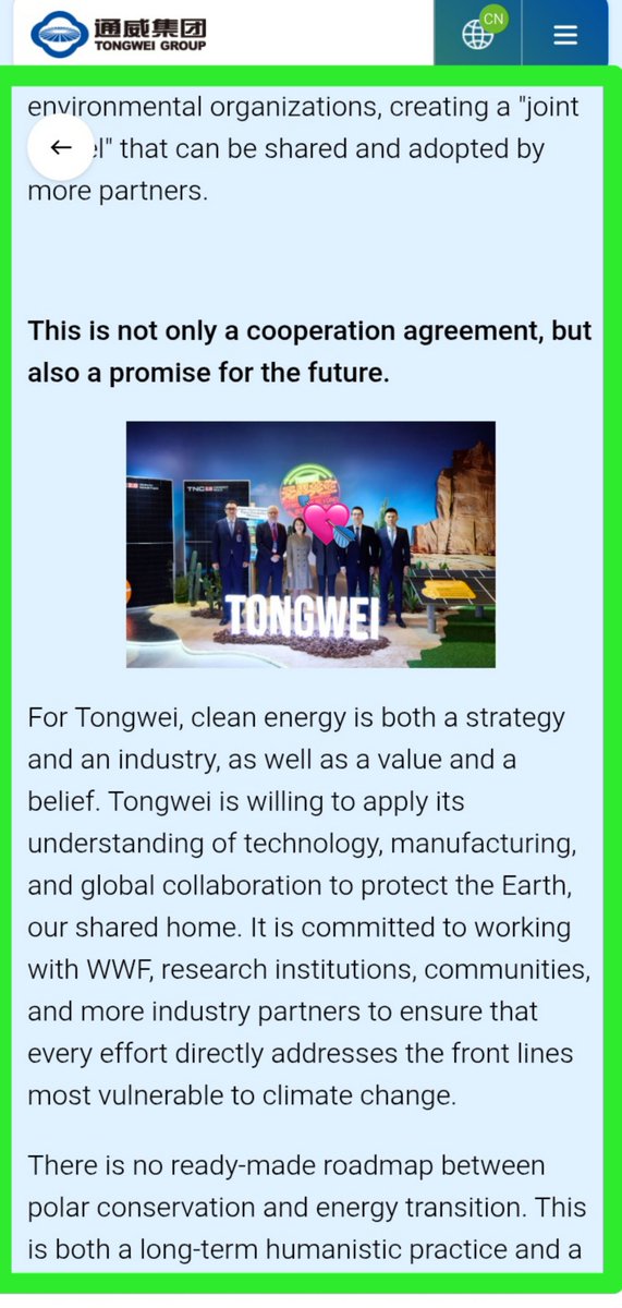 FestilaOvidiu's tweet image. &quot;[.]Renewable Energy and[.]&quot;(source of this written material and photos from this post➡️site en.tongwei.com)🙂☀️👏👏👏👍👍👍,我非常非常美麗,溫柔,迷人,善良,賢良,有智慧的妻子舒琪 ☺️🫶🌹🫶👩‍❤️‍👨😘✌️+✌️🟢✌️ #TheTongwei_WWFCooperationProgram ✌️ #ForBetterLife ✌️🟢 @Tongwei_Solar