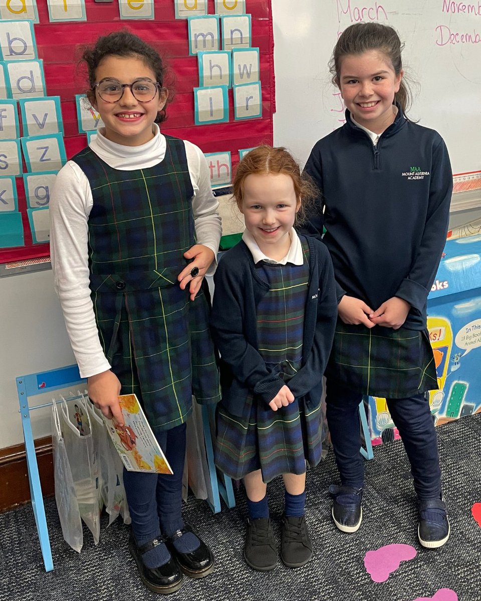 MtAlverniaAcade's tweet image. At MAA, leadership begins with care for others. Through mentorship and friendship, our Buddy Program brings students across grade levels together to connect, reflect, and grow. 

🦃🍂 Last week, our Kindergarten and Grade 4 buddies shared stories, laughter, and…