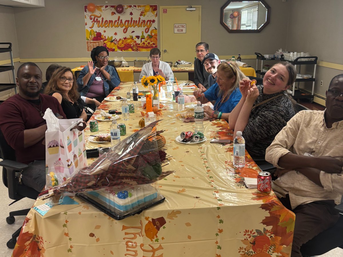 NextStepHC's tweet image. Norwood Healthcare's Friendsgiving was enjoyed by all! 🍽️  #friendsgiving #thankful