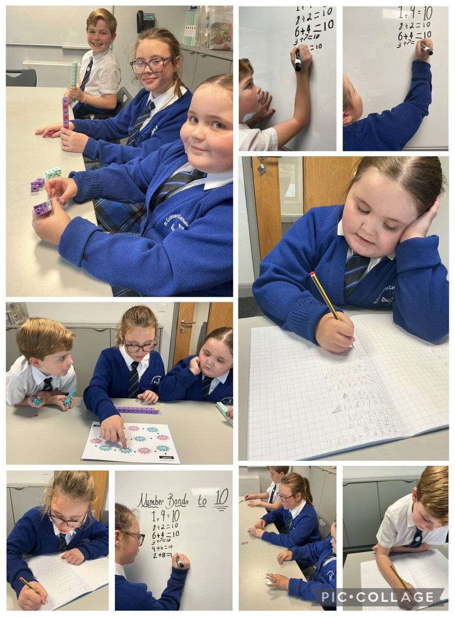 StCuthbertsPri's tweet image. Today, in our Year 4 Maths group we advanced our understanding of Addition &amp;amp;  Subtraction we explored a range of practical resources, including coins, cubes, &amp;amp; even our fingers➕💷✏️
Practice Makes Progress…👏
#StCuthbertsMaths