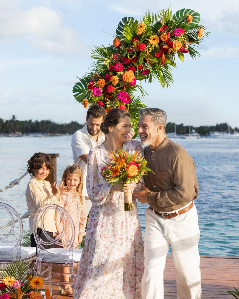 Where love stories meet the shoreline—and turn into memories you’ll never forget. #DreamsLaRomana #WeddingWednesday