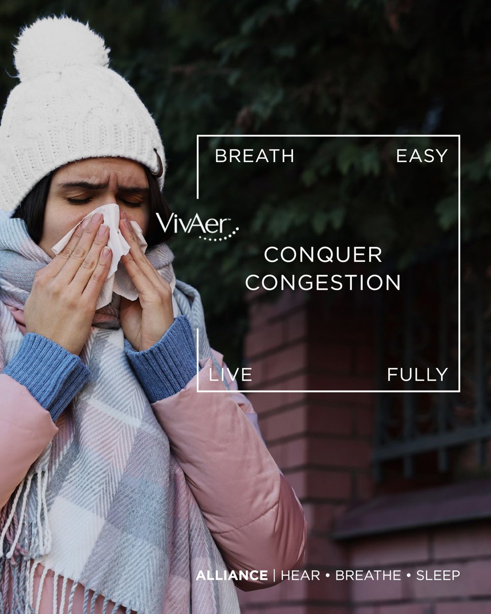 allianceent_wi's tweet image. Have trouble nose-breathing? For lasting relief, we recommend #VivAer®, a convenient, non-invasive #procedure that gently opens your nasal airways to help you breathe better.

Learn more:
📞 (414) 727-0910
🔗 allianceent.com/aerin-medical

#BreatheBetter #Breathing