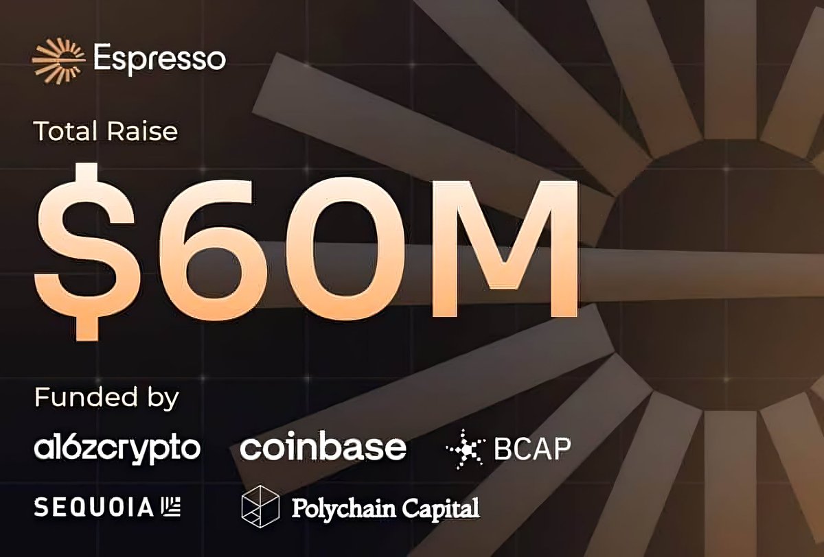 Parsats_eth's tweet image. Espresso is one of the most heavily backed projects

@EspressoSys already raised $60M+ from some of the strongest names in the industry:

a16z, Coinbase, Sequoia, Polychain, BCAP and more.

Teams with that level of backing don’t build small. They build infrastructure that shifts…