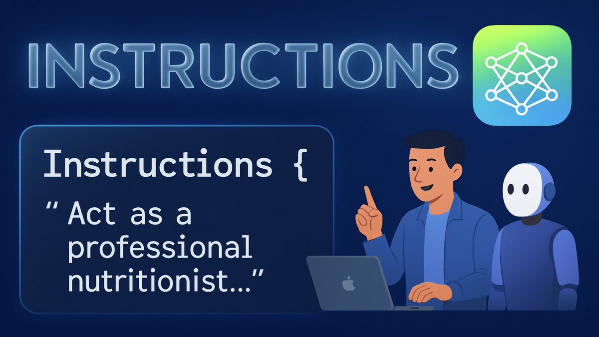 swiftandtips's tweet image. In this video, I show you how to add custom instructions to the Foundation Models Framework so your models respond more accurately and handle problems smarter! 👇🏻

youtu.be/4Aw1ND1YVAc