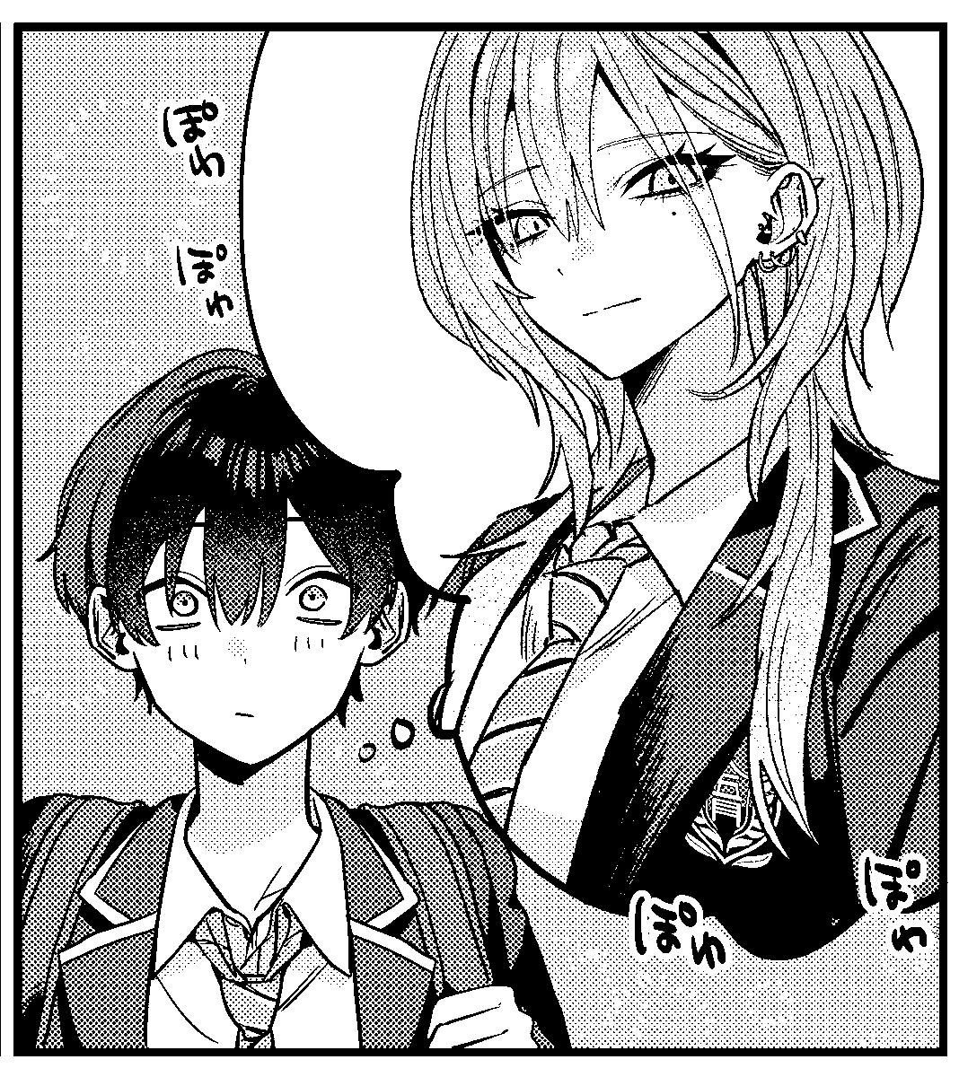 灰宮先輩は怖くてかわいい マンガUP!で7話公開されてます🐺 先読みの10