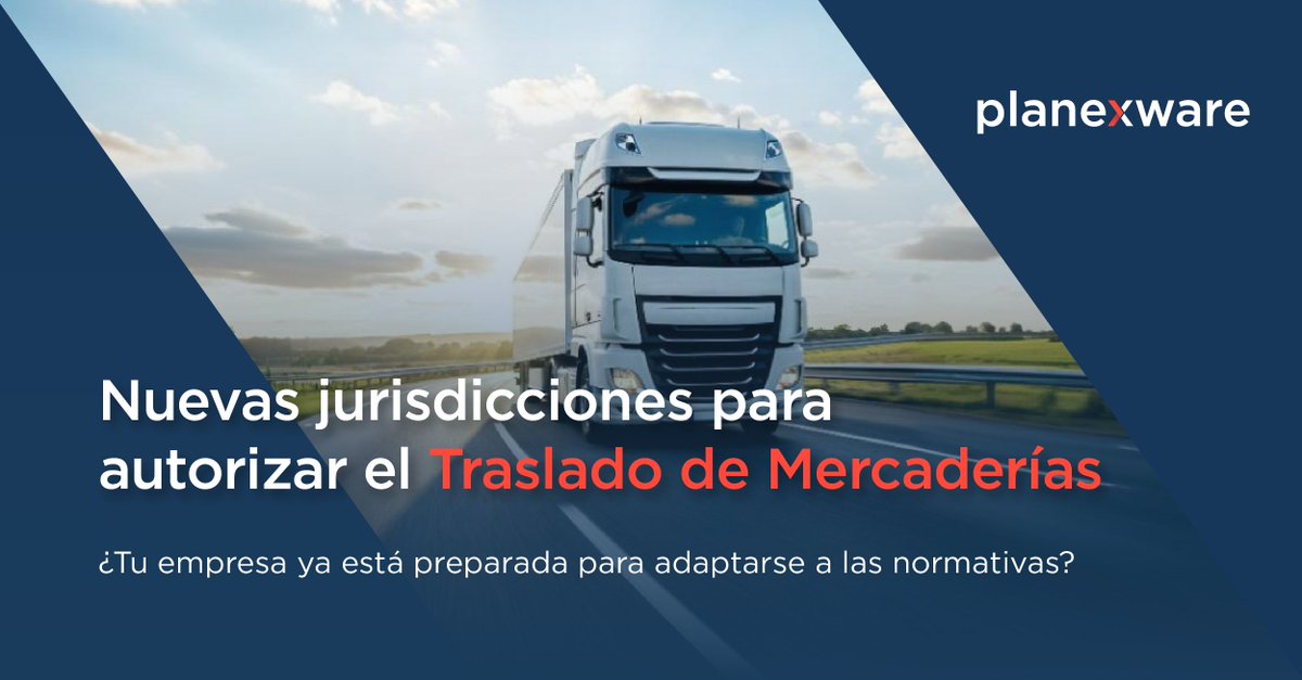 👉 Las provincias de Salta, Catamarca, Córdoba, Río Negro y Tierra de Fuego anunciaron su adhesión al Código de Operación de Traslado (COT).

📌 Más info aquí: planexware.com/el-codigo-de-o…

#remitoelectrónico #COT #trasladodemercaderías #arba #autorizacióntrasladomercaderías