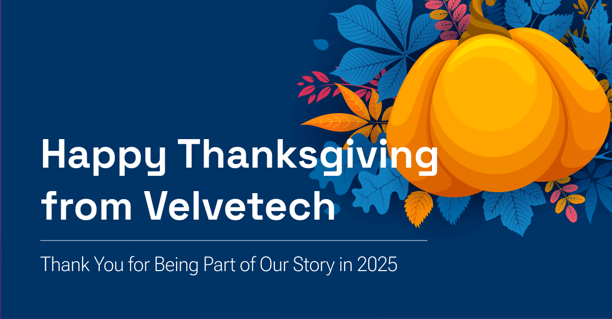 velvetech's tweet photo. This Thanksgiving, we’re grateful for our clients, partners, team, readers, and loved ones. Thank you for shaping our 2025. 🧡
Read our gratitude reflections 👉https://t.co/MFfjWiGzha

#Thanksgiving2025 #HappyThanksgiving #GratefulSeason #DigitalGratitude #TechWithHeart https://t.co/5Zp4DKeOJz