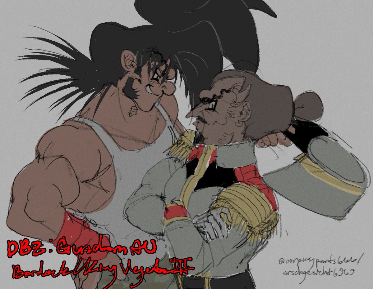 mrpissypants666's tweet image. [ DBZ AU ]