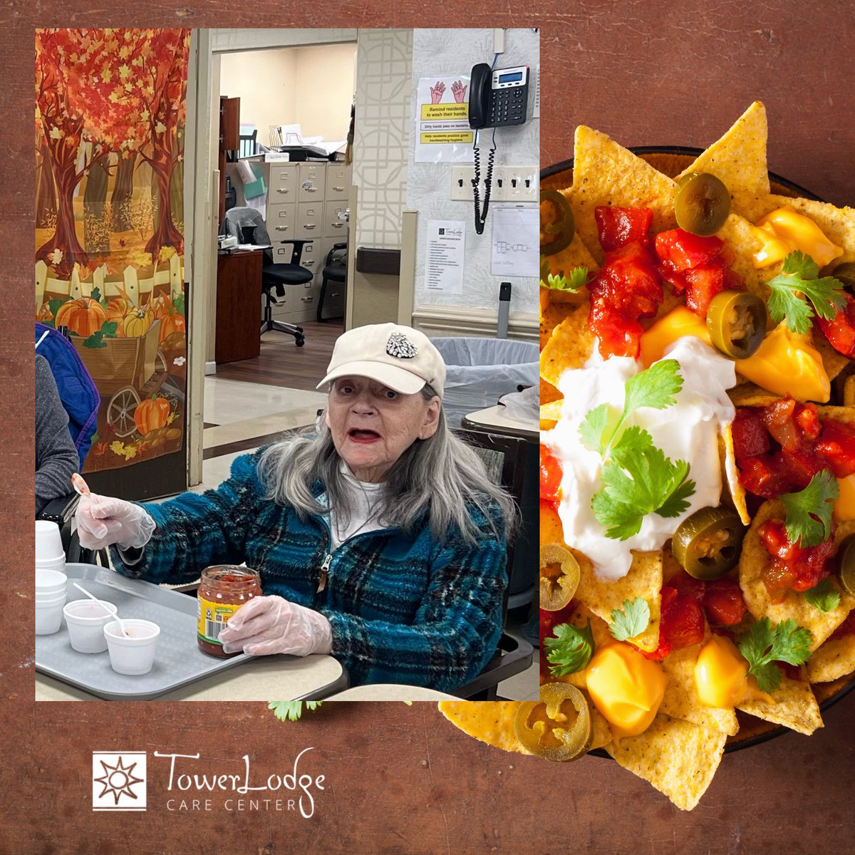 TowerLodgeCare's tweet image. Our Baking Club turned up the flavor for National Nacho Day! 🔥🧀

From layering the cheese to piling on the toppings, our residents had a blast creating (and enjoying!) their delicious nacho masterpieces.

#BakingClub #NationalNachoDay #CheesyGoodness #ResidentLife