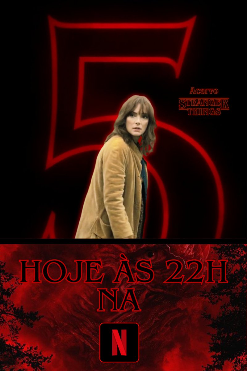 winonaryderbrs's tweet photo. Não mexa com a Joyce! 🪓

Hora de voltar para Hawkins e assistir a última temporada de Stranger Things que lança hoje às 22h na Netflix! Mas cuidado para não perder a hora, você não vai querer que o monstro dos spoilers te pegue, não é mesmo? https://t.co/RqQXshPHnm