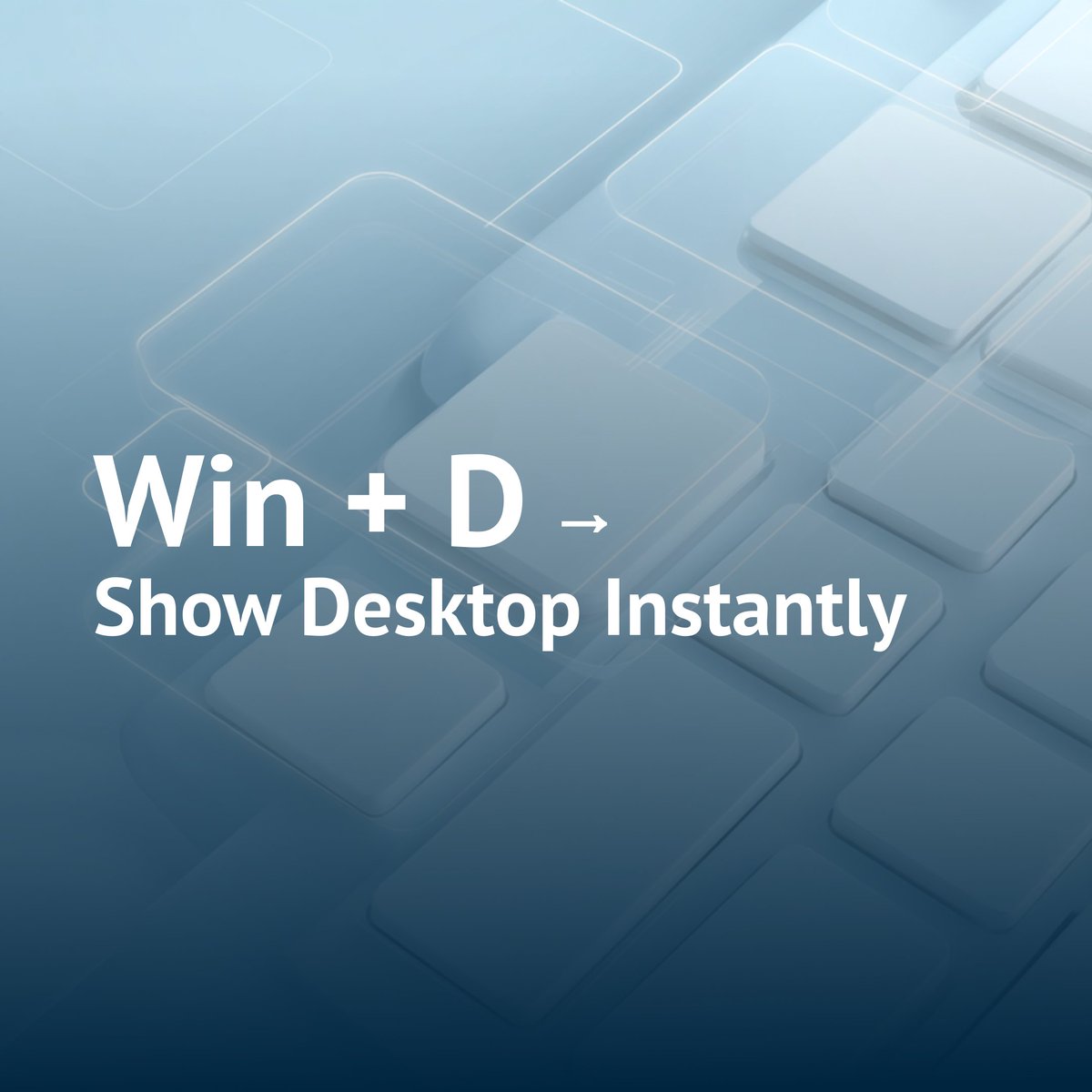 auslogics's tweet image. Boost your Windows workflow with 4 simple shortcuts⚡

Faster access, cleaner desktop, fewer clicks - small tricks that make a big difference.

Follow us for more Windows tips and practical PC hacks. 🔔💻

#WindowsTips #TechHacks #PCTips