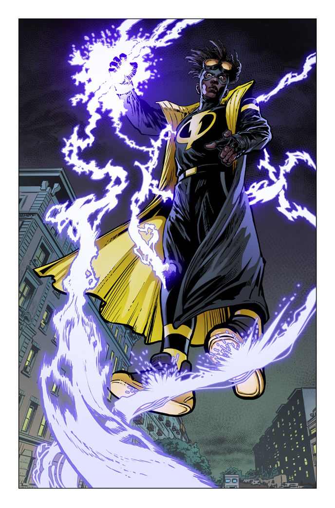 To take it further, STATIC's power LOOKS like lightning.

It's really the underlying quantum forces of the universe.

He's one of the most powerful beings in the DC Universe, the Marvel Universe, and any other superhero universe.

I said what I said.