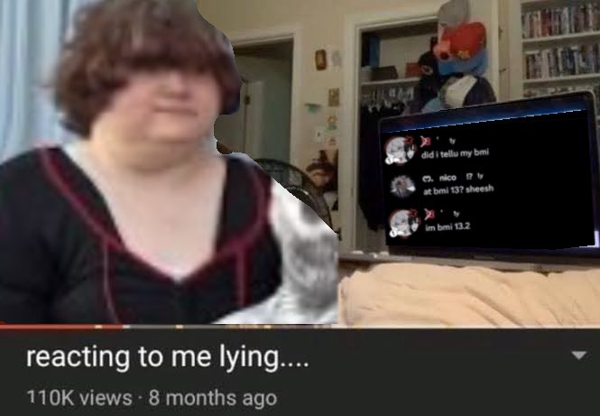 g4rmr's tweet image. Bmi 13