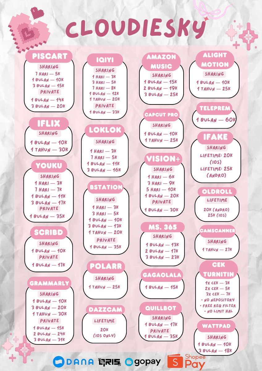 arcloude's tweet image. 📩 wa.me/6281280704786 

#zonauang