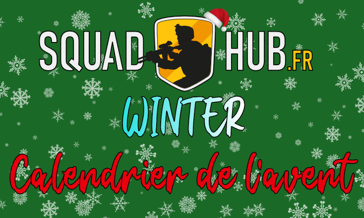 SquadHubFR's tweet photo. Calendrier de l'Avent - Merci à Vous  

Pour fêter cette belle année, il fallait vous remercier comme il se doit. Vous devez vous rendre sur notre discord pour participer.   
https://t.co/RLOH1x9iEs 

Joyeux Noël | Merry Christmas @offworld @JoinSquad https://t.co/h0J2Eit2io