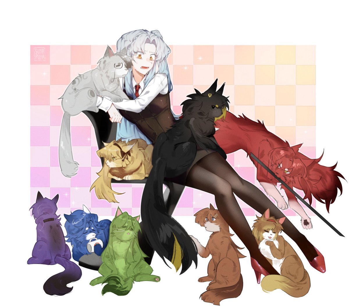 suyapuya's tweet photo. 😼
#lobotomycorporation #projectmoon https://t.co/TZsCVmXfSM