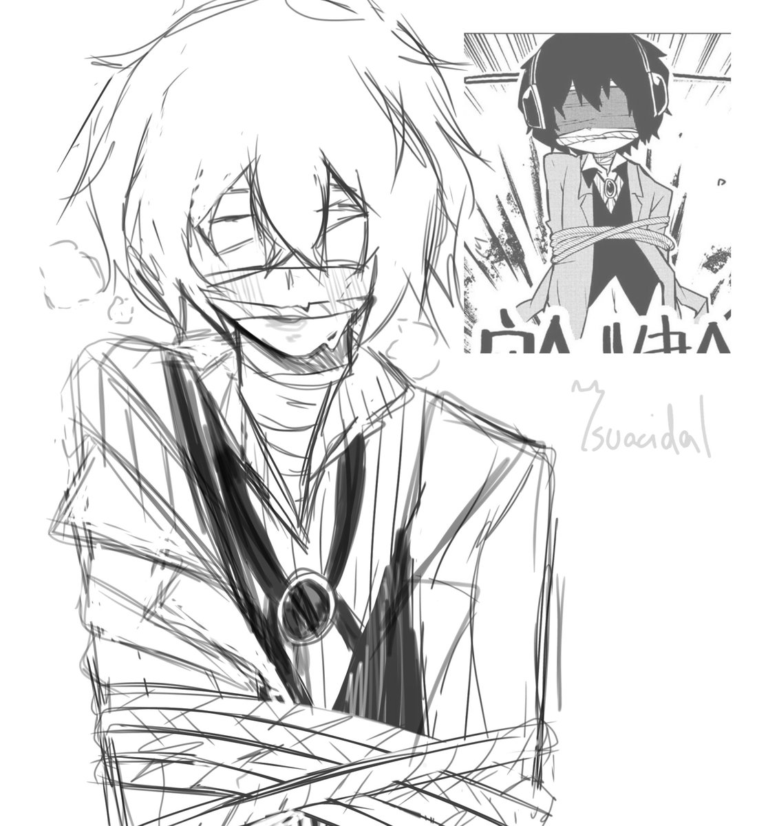 7suacidal's tweet image. Ok bro
#BSD #bsdtwt #dazai