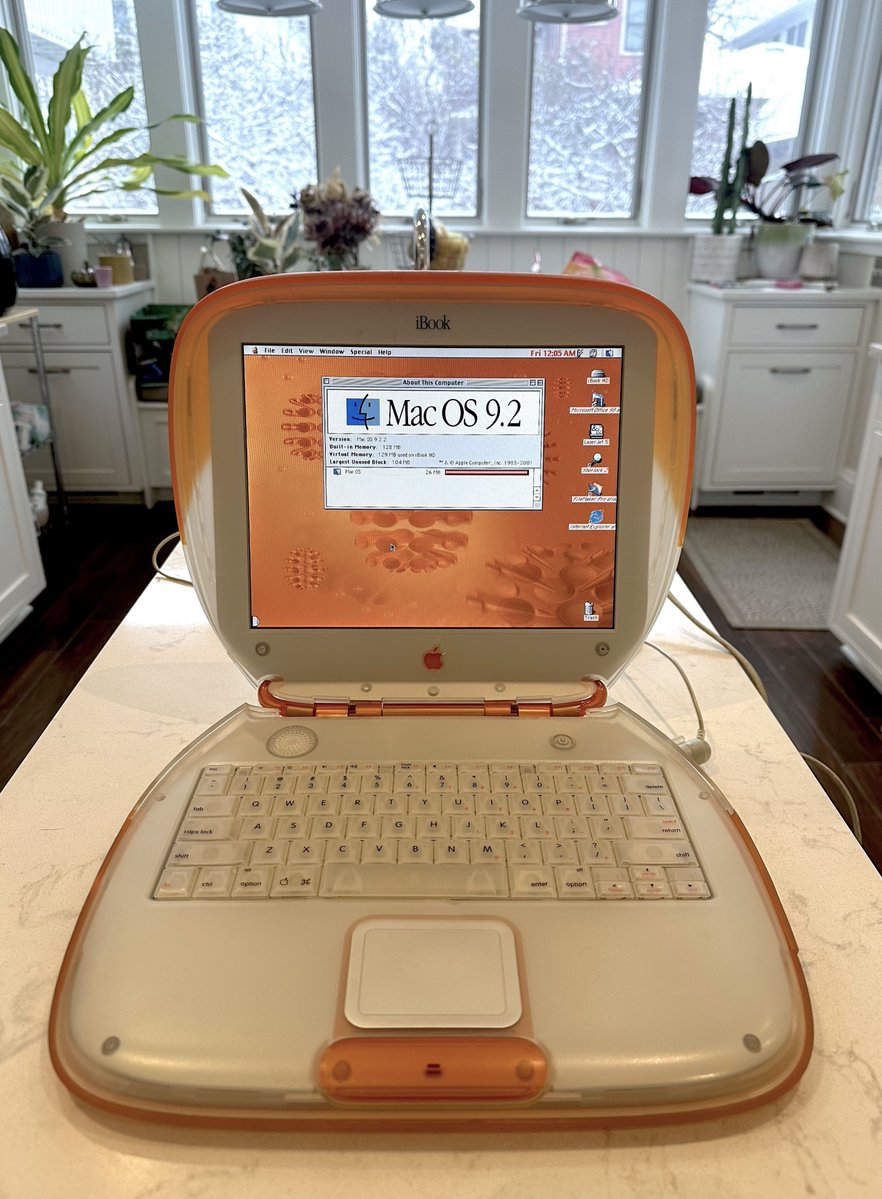 RDKLInc's tweet image. Tangerine Clamshell looking good on the first day of snow