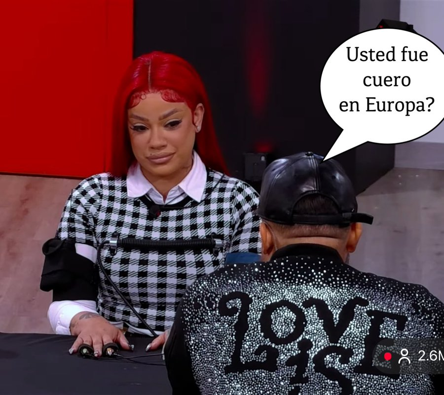Diogeneshd's tweet photo. Al margen de que la pregunta haya sido de la producción, Josell Hernández es un ser humano mediocre, sin escrúpulos y capaz de cualquier cosa por sonido. https://t.co/7nPflcglu1