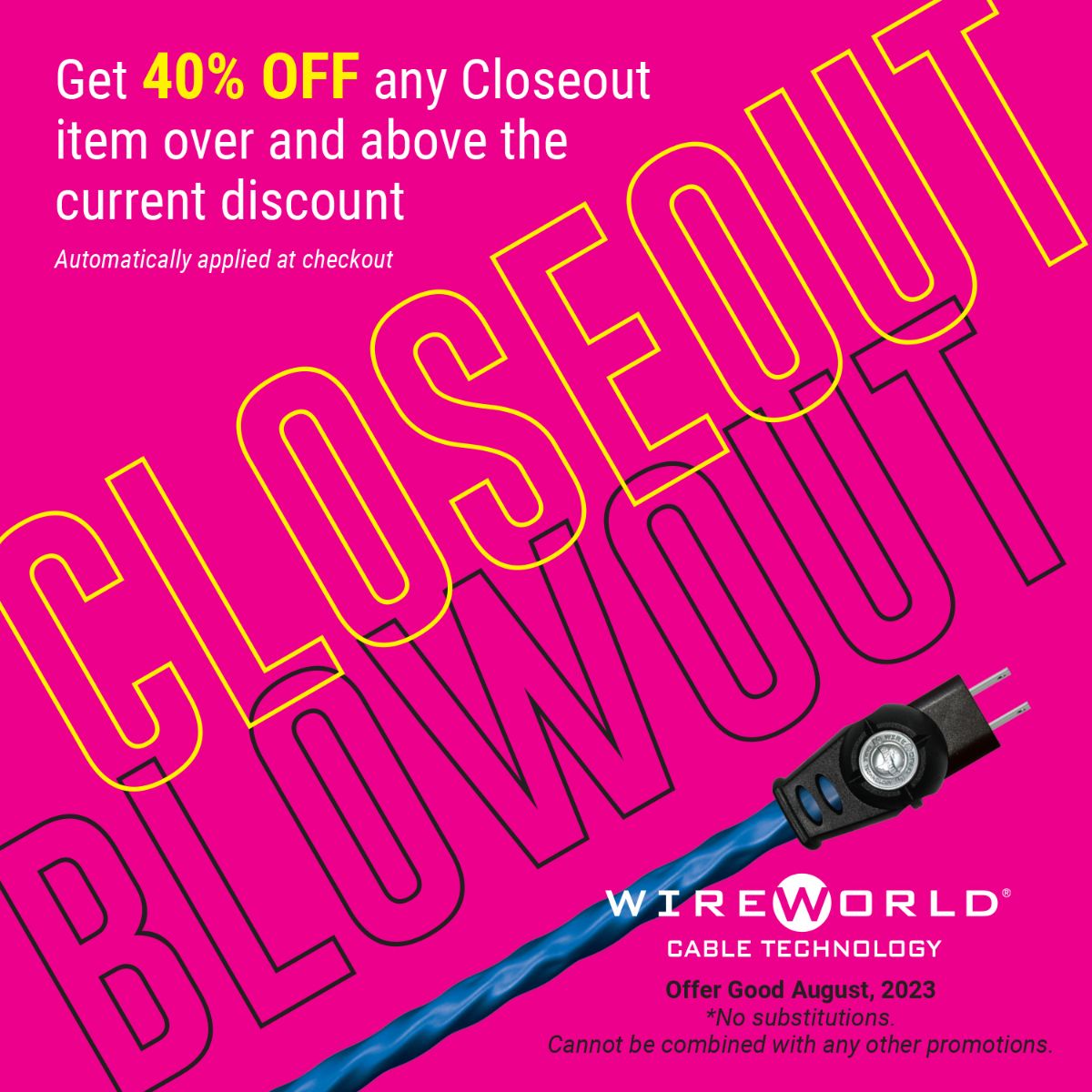 Wireworld Cable tweet media