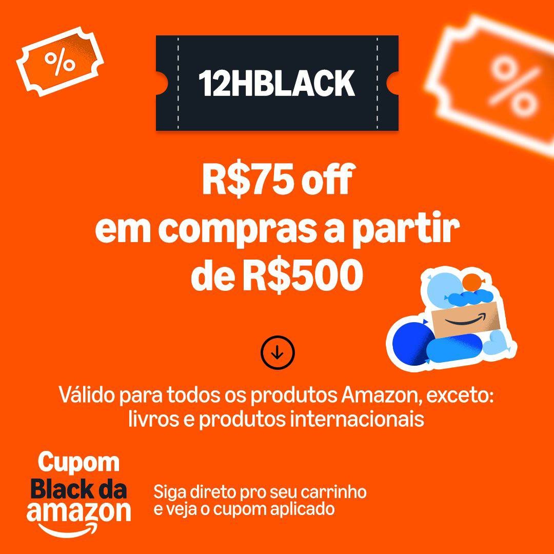 missaolivros's tweet photo. 🚨 CUPOM MEIO DIA • #BlackAmazon
📦 R$ 75 OFF a partir de R$ 500, limitado a R$ 75
🎟 Use: 12HBLACK
👉 https://t.co/OKBvDROi29
👉 https://t.co/OKBvDROi29 https://t.co/cR5edlkYmD