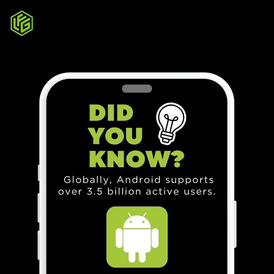 LFGSportsAi's tweet image. Global stat check 📊
Android &amp;gt; 3.5+ billion active users around the world.
That’s a whole lot of people ready to download, engage, and go all-in. 🚀

#LFGSportsAI  #Androidusers  #SportsTech #DataAnalytics #BetSmarter #Sportsbetting #SportsBettingCommunity #DataDriven #TeamLFG