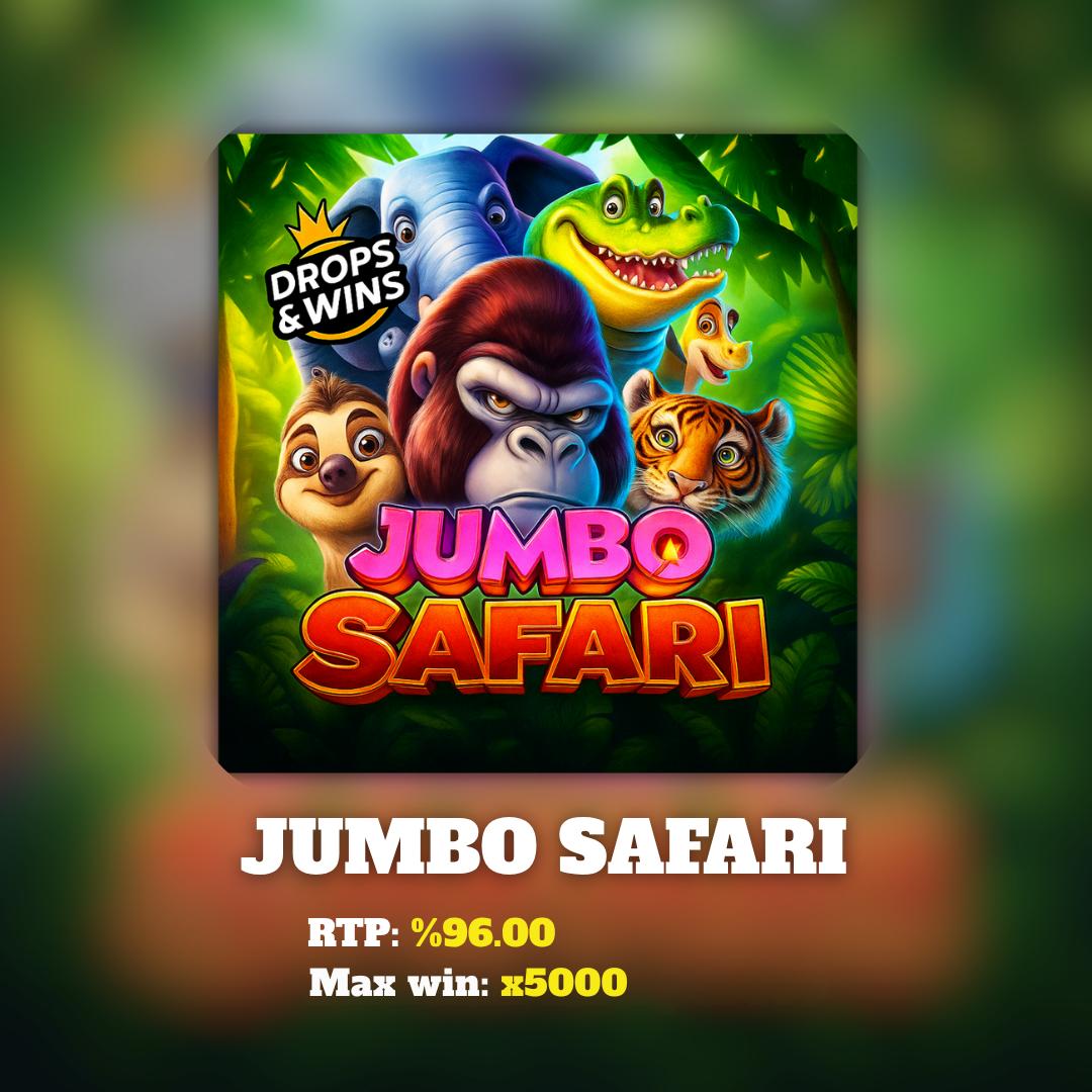 1king_turkey's tweet photo. 🎰 JUMBO SAFARI — CHASING HUGE WINS! 🔥

Step into the wild savannah and discover the world of Jumbo Safari filled with massive rewards!

💎 RTP: 96.00
💰 Max win: x5000
👉 https://t.co/6NIC9O6MSE👈

#LeoVegas #Rizk #Sportaza #FEZbet https://t.co/kyoWvUapzo