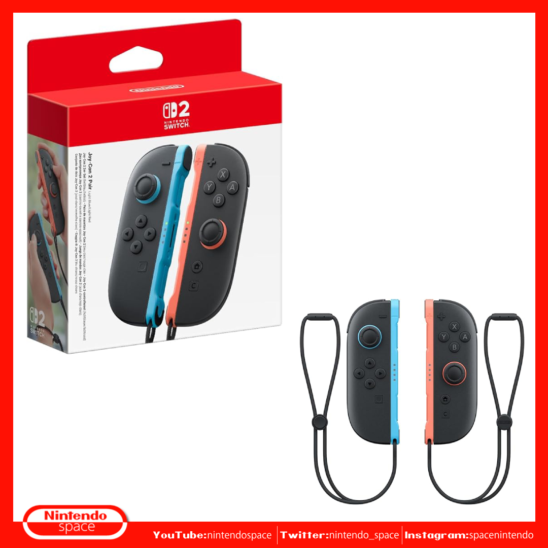 nintendo_space's tweet image. 🚨 ALERTA DE PROMOÇÃO🚨

▶️Controle Joy-Con 2 - Nintendo Switch 2
💵R$575,90
🚀Frete grátis!

🎟️Use o cupom: 12HBLACK🎟️

⚠️Compras acima de R$500 - limitado em R$75)⚠️

Link: amzn.to/3XfTtEy