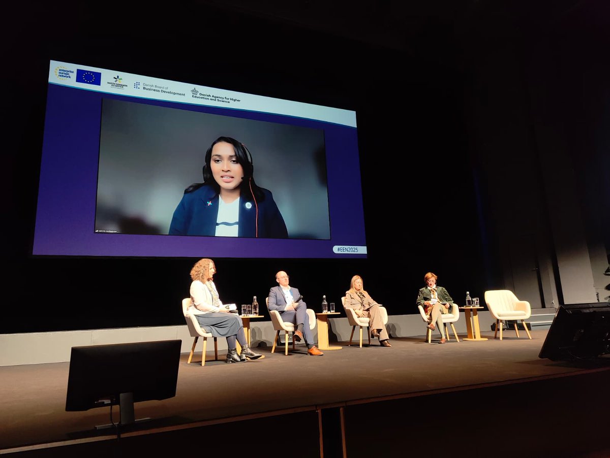 EEN_EU's tweet image. 🔴 Live at #EEN2025

Simplifying rules for SMEs is high on the EU agenda.

That’s why in one of our first sessions of the day we’re exploring how the Network helps SMEs:
🧭 navigate regulatory changes
🗂️ cut admin pressure
📝 and share feedback with EU policymakers

#EENCanHelp