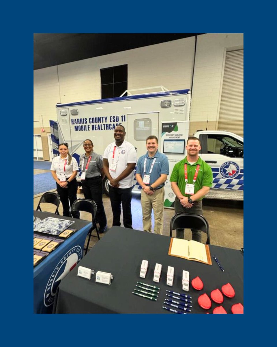 OperativeIQ's tweet image. Jackson and Fletcher had a great time at the Texas EMS Conference, sharing a booth with our customer Harris County ESD 11 and showcasing our RFID setup in their vehicle. Always proud to collaborate with the best in the industry! @hcesd11
#OperativeIQ #ServiceReady…