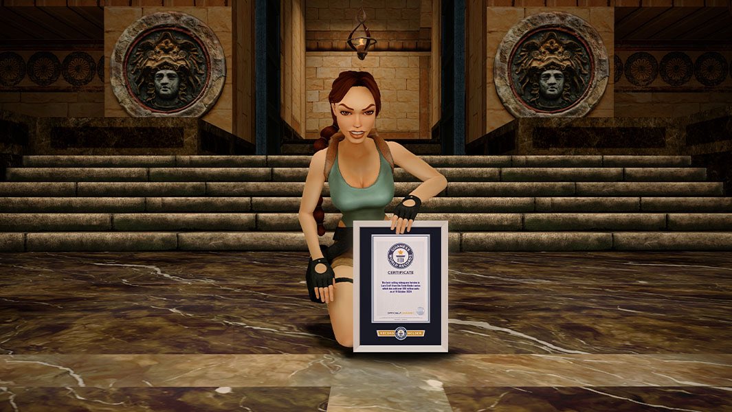 RaidersSociety's tweet image. 🥇Lara Croft has secured two new world records: best-selling videogame heroine and most magazine covers for a videogame character (2,300).
