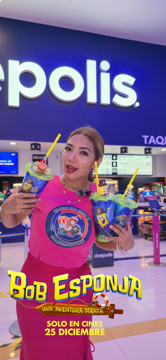vasosdecineyco1's tweet image. Vive en una piña debajo del mar 🎵🎶

Los coleccionables de BOB ESPONJA UNA AVENTURA PIRATA DE CINÉPOLIS .
Pronto a la venta! 
#popcornbucket #spongebob #palomera #cinépolis