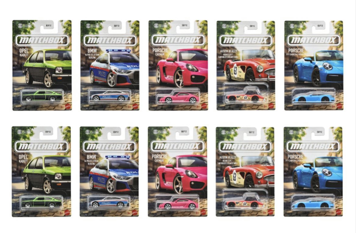 2026年1月31日発売☆マッチボックス(Matchbox)テーマ アソート