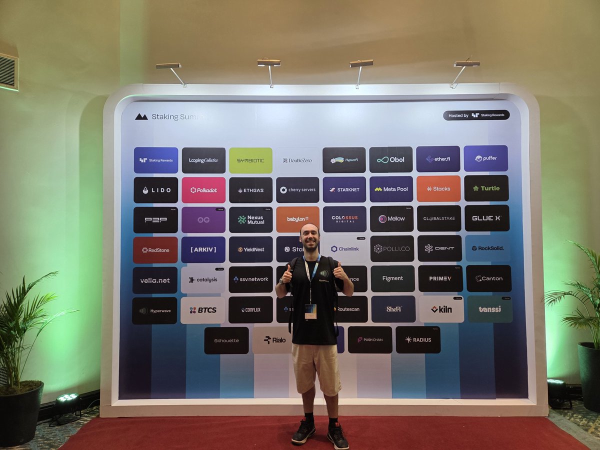 Amazing experience at Dev Con Argentina representing <a href="/Hyperwavefi/">Hyperwave</a> &amp; <a href="/swellnetworkio/">Swell 🌊⛓️</a> 🚀
Thanks to <a href="/StakingRewards/">Staking Rewards</a> for the amazing event <a href="/StakingSummit/">Staking Summit - Buenos Aires 🇦🇷</a> 🔥
And thanks to our colleagues at <a href="/HypurrFi/">HypurrFi</a> for the fantastic support too 🙌

Bringing Hyperliquid and DeFi to the next level 🤝