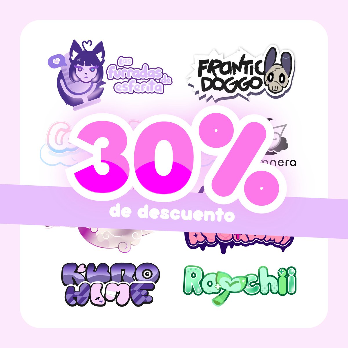 yiuunni's tweet image. BLACK FRIDAY 🖤
30% de descuento en mis logos:
✧Logo tipográfico: 12 USD → 8.40 USD
✧Logo estándar: 17 USD → 11.90 USD
Promo hasta el 30 de noviembre. Si te interesa, mándame DM!
#lvtuber #logo #design