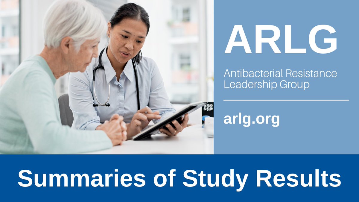 Antibacterial Resistance Leadership Group tweet media