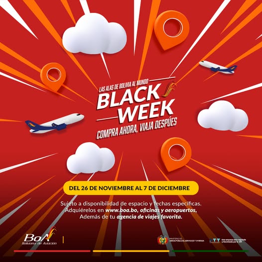 📷 #NotaDePrensa | BLAK WEEK EN BoA
oopp.gob.bo/nota_prensa/bl…
#SiempreBolivia 📷