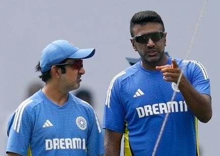 KkrKaravan's tweet image. Ravichandran Ashwin on Gautam Gambhir : 

🎙️It might feel nice to get someone sacked, but that’s not how it should be. It’s not about supporting anyone.. Gautam is not my relative.

🎙️A coach cannot pick up the bat and go out to play. He can only do his job, talk to the players,…